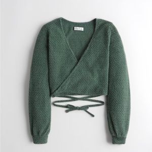 eyelash wrap sweater hollister